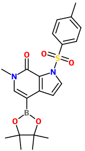 (图片) MC004897 6-Methyl-4-pinB-1-tosyl-pyrrolo[2,3-c]pyridinone